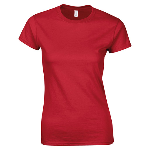 Red Softstyle Womens